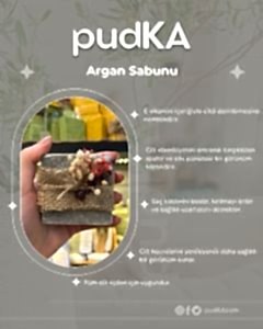 pudKA Argan Sabunu, Doğal ve El Yapımı