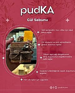 pudKA Gül Sabunu, Doğal ve El Yapımı