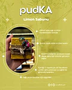 pudKA Limon Sabunu, Doğal ve El Yapımı