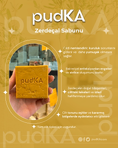 pudKA Zerdeçal Sabunu, Doğal ve El Yapımı